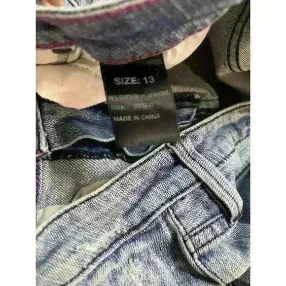 Vintage Fox Racing Distressed Jeans Size 13 - Picture 16 of 16